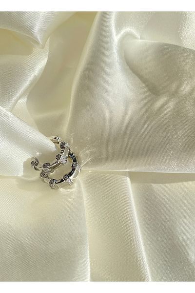 GAMZE Vip Double Steel Earcuff Set