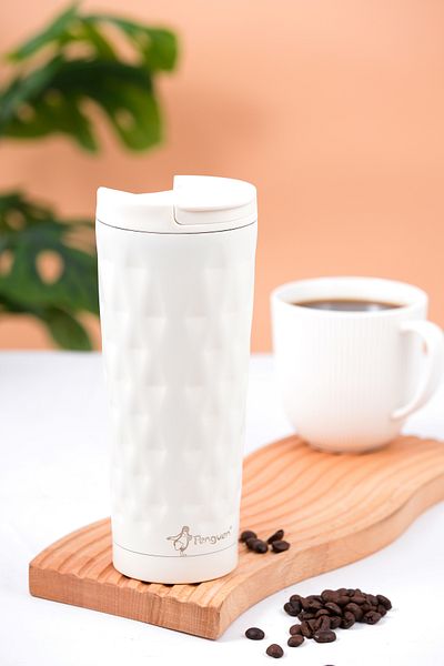 Penguen Thermos Mug Leak Proof 500ml - Double Walled Stainless Steel