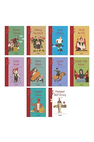 Ketebe Kahramanlar Karavanı Kitap Seti (10 Kitap) Büşra Şen Altun