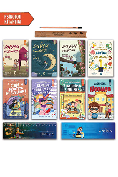 Timaş Çocuk 2 ve 3 Sınıf Psikoloji Kitaplığı 8 Kitap Set - Renklerimin Sırrı ...