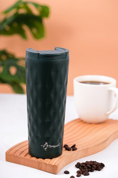 Penguen Thermos Mug Leak Proof 500ml - Double Walled Stainless Steel