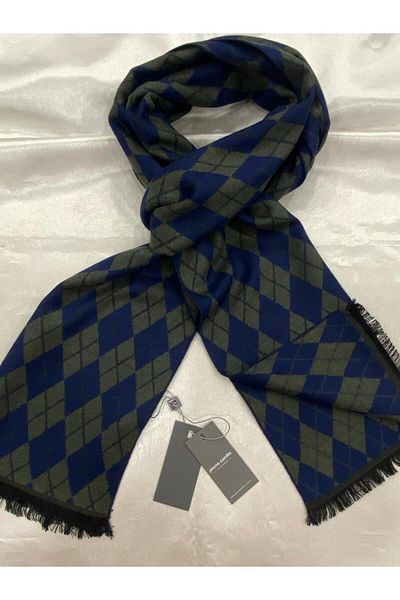 Pierre Cardin PİERRE CARDİN ΥΦΑΣΜΑΤΙΚΟ ΜΟΝΤΕΛΟ ΠΡΑΣΙΝΟ ΣΚΟΥΡΟ ΜΠΛΕ ΚΑΣΚΟΛ
