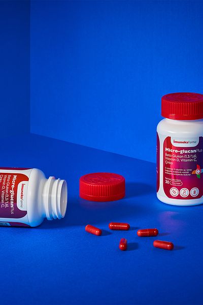 Imuneks Micro Glucan Plus Zinc D and Vitamin C 30 Capsules