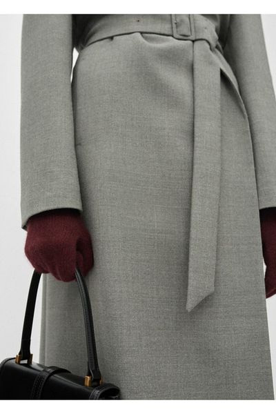 MANGO Woman Γάντια από 100% κασμίρ
