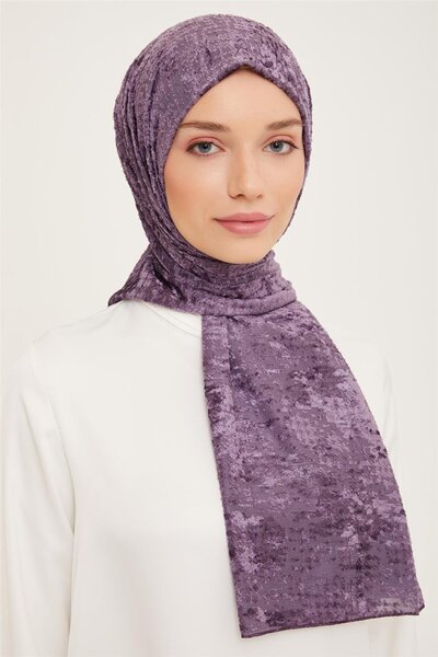 Armine ARMINE TREND KNITTED SHAL 2 05 PURPLE