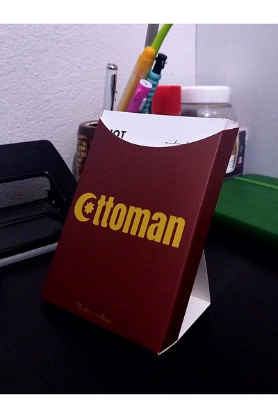 Ayal Ticaret Ottoman Empire 80's Don'T Forget Note Card Boxed Desktop Upright Memo Pad