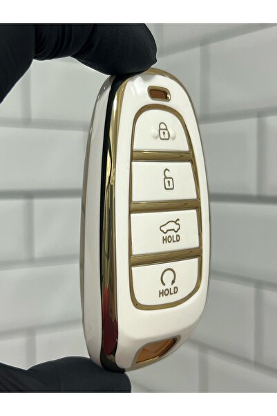 BARKAS ELEKTRONİK هيونداي 2021-2022 حافظة توسان سانتا في الجديدة باللون الأبي...