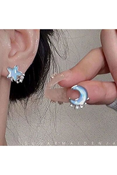 Planet Moon Phases Design Earrings