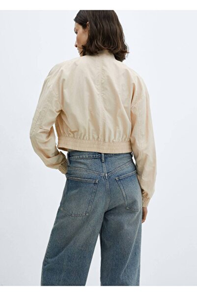 MANGO Woman Cepli Bomber Ceket