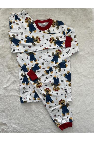 Seçkin Baby Ribbon Bear Pajama Set
