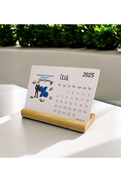 Hediyelen 2026 Muhasebe Ve Finansal Öğretmeni Masa Takvimi