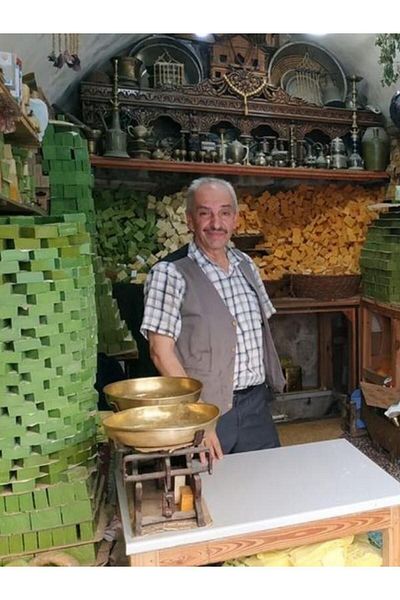 HEPSİ ANADOLU Crystal Soap - Narcissus Mussel (Single Soap Maker, Mardin Mehmet Dede)