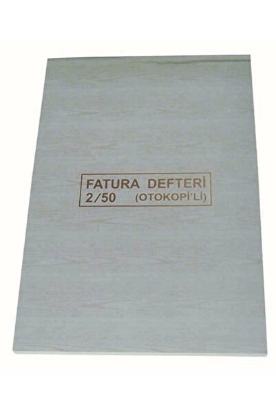 Dilman Fatura Defteri Otokopili 2/50 3 Nüsha 6 Adet