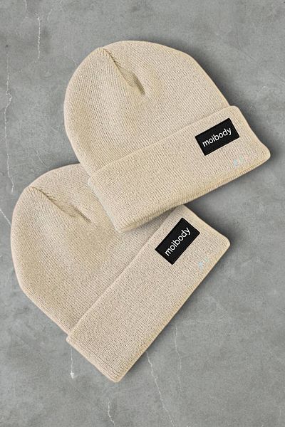 Moibody 100% Acrylic 2-Piece Premium Basic Beret