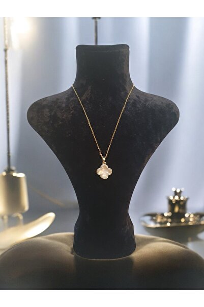 BS JEWELRY White New Steel Necklace