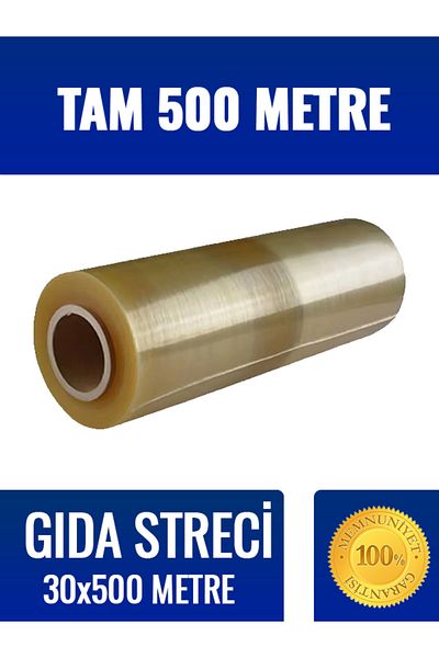 naft 1St Quality 500 Meters Food Cling Film - for Cookers and Raw Meatballers, 30 cm