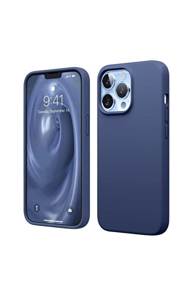 HANPORIUM حافظة سيليكون متوافقة مع هاتف Apple iPhone 13 Pro - غطاء حماية كامل...