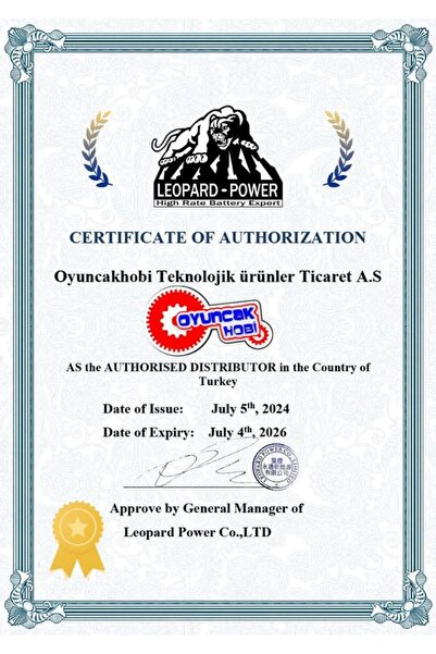 Leopard Power 3300 Mah 14.8v 4s 40c Lityum Polimer Lipo Batarya Pil T Plug