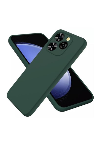 HANPORIUM جراب سيليكون متوافق مع هاتف Infinix Hot 40 - غطاء مرن بلون باستيل م...