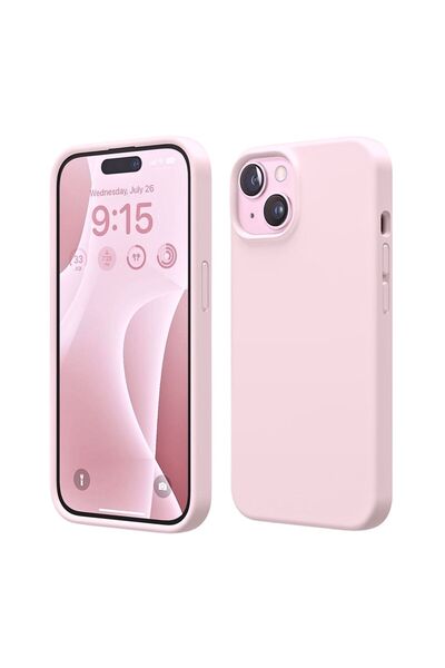 HANPORIUM حافظة سيليكون متوافقة مع هاتف Apple iPhone 14 Plus - غطاء حماية كام...