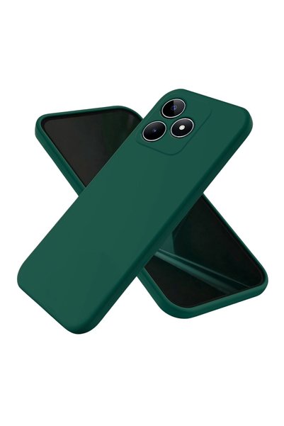 HANPORIUM Realme Note 50 Compatible Silicone Case - Flexible Pastel Color Cov...