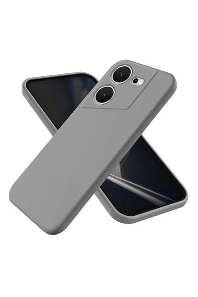 HANPORIUM Tecno Pova 5 Uyumlu Silikon Kılıf - Kamera Korumalı Esnek Pastel Re...