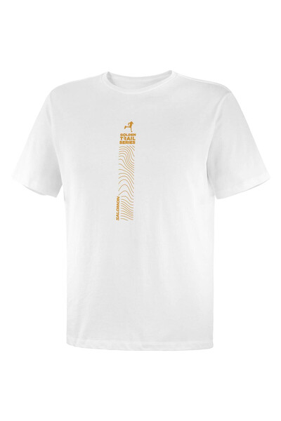 Salomon GOLDEN TRAIL Erkek Tişört White LC2259900