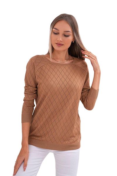 lavella Women's Diamond Slice Print Sweater 12781 Bgl-St04110
