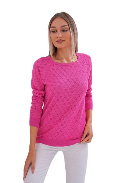 lavella Women's Diamond Slice Print Sweater 12781 Bgl-St04110