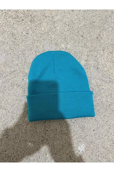 Bufferland Turquoise Folded Unisex Beret