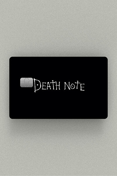 Namgo Death Note Kredi Kartı, Akbil Ve Kart Kaplama Stickerı