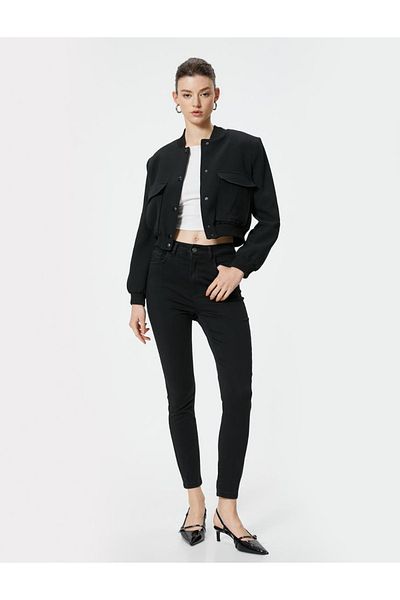 Koton Stretch-Skinny-Jeans mit hoher Taille - Carmen Skinny Jeans