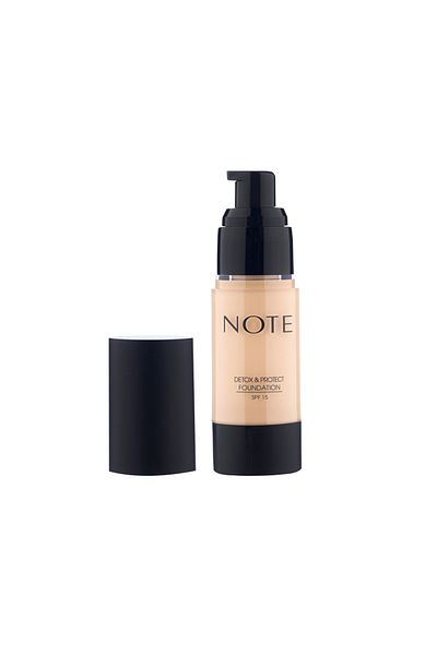 NOTE FACE|FACEFOUNDATION|NOTE DETOX AND PROTECT FOUNDATION 129_30ml_129 Peach