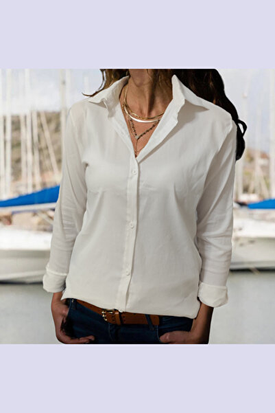 Moda Monisa Cămașă de damă | Din material flexibil | Croială standard | Pentr...