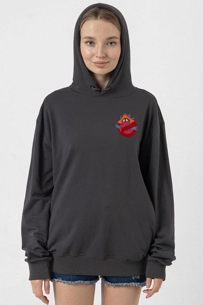 Tshirthane He Man Ghostmasters Logo - Smoked Women's Hoodie 2Ip