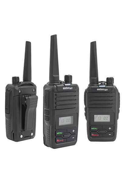 Go İthalat مجموعة ASELSAN A446T VOX 16 قناة 12 كم مع شاشة - راديو محمول (متوا...