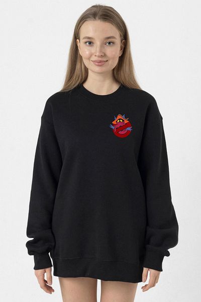 Tshirthane He Man Ghostmasters Logo Black Women's 2Ip Sweatshirt