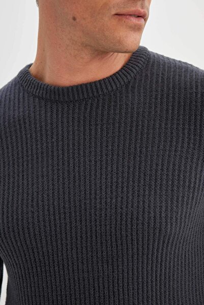 DeFacto Чоловічий антрацитовий казак - C8814ax/ar184