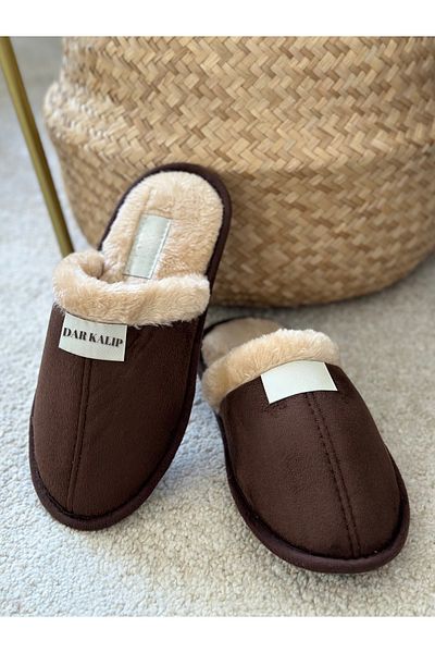 Special Action Men's and Women's Home Slippers - Winter Dowry Slippers with Fur Inside, Light Sole, Noiseless (Narrow Fit)