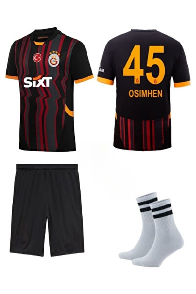 Alaturka Mix 2024/25 Gâlâtasarây'- Victor' Osimhen' 45 Alternatif Siyah Çocuk...