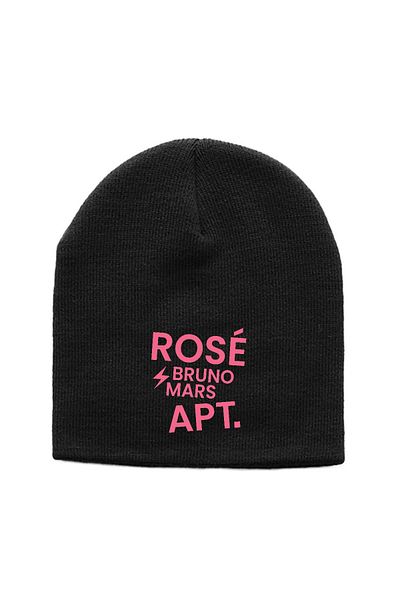 Tshirthane Плетена шапка BLACKPINK ROSE BRUNO MARS APT Черна
