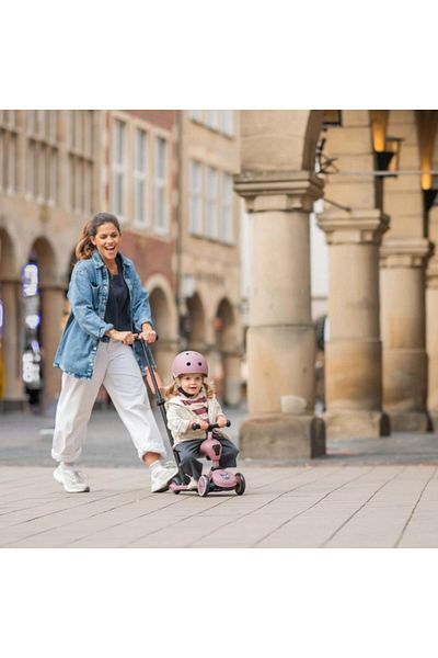 SCOOT AND RIDE Push and Go Parental Control Child Scooter Wildberry 240527 -00069