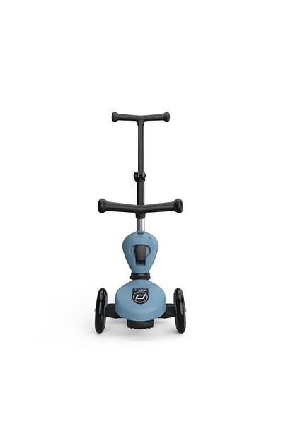 SCOOT AND RIDE Push and Go Parental Control Child Scooter Steel 240527 -00071