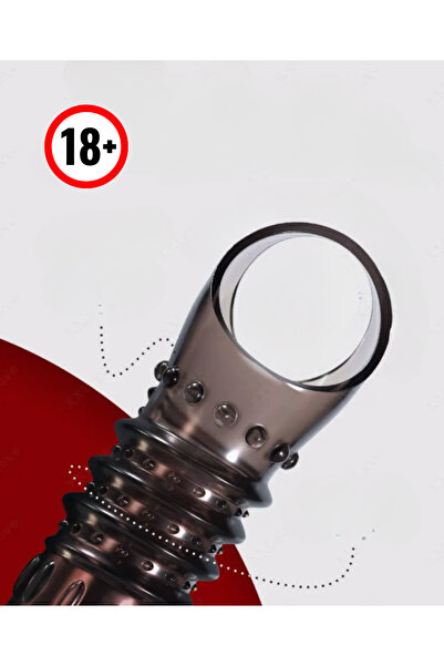 Night Blue Erotic Shop Penis Kılıfı - Kalınlaştırıcı - Ek Penis Testisli