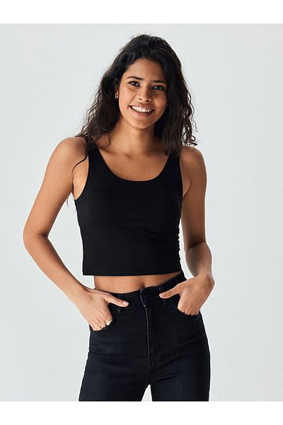 Ltb Marcella High Waist Skinny Trousers Black