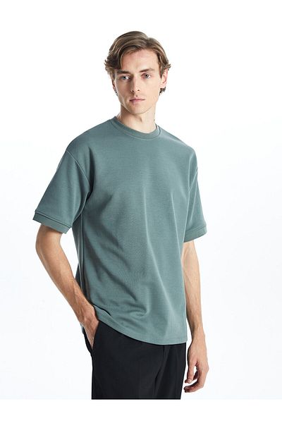 LC Waikiki Ανδρικό κοντομάνικο μπλουζάκι Lcwk Crew Neck