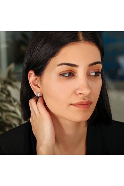 Altınbaş Pırlanta Baget Küpe