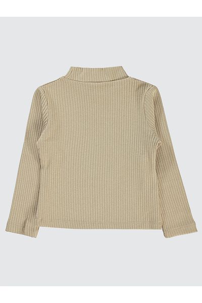 Pierre Cardin 2-5 Years Old Girl Beige Sweatshirt