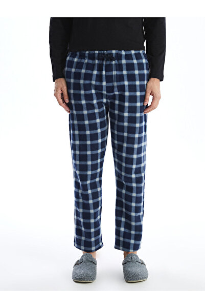 LC Waikiki Peak Yeni Sezon Standart Kalıp Ekose Polar Pijama Alt