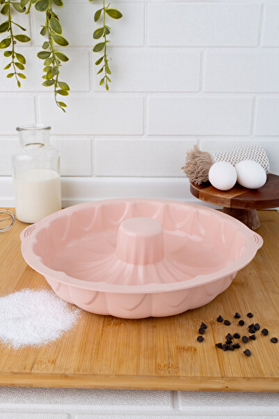 Silicolife Yanmaz Yapışmaz Silikon Klasik Kek Kalıbı Büyük Boy 30cm